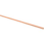 VALUE COLLECTION 3/8 Inch Diameter x 72 Inch Long, Copper Round Rod CURD00256