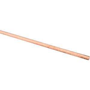 VALUE COLLECTION 1/2 Inch Diameter x 72 Inch Long, Copper Round Rod CURD00005