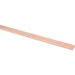 VALUE COLLECTION 1/4 Inch Thick x 1 Inch Wide x 72 Inch Long, Copper Rectangular Bar CUREC00229