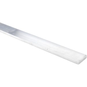 VALUE COLLECTION 72 Inch Long x 2 Inch Wide x 3/8 Inch Thick, Alloy 6061, Aluminum Rectangular Bar ALREC00133