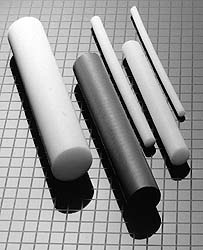 PROFESSIONAL PLASTICS Plastic Rod: Polytetrafluroethylene, 6' Long, 1-1/8" Dia RTFE1.125X72.000M