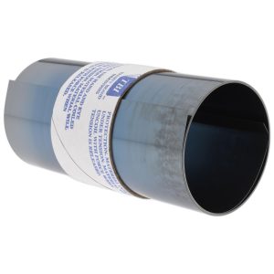 TRINITY BRAND INDUSTRIES Shim Stock: 0.01'' Thick, 50'' Long, 6" Wide, 1095 High Carbon,Blue Tempered Spring Steel M-6BLT50-10