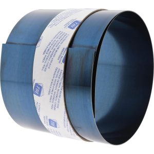 TRINITY BRAND INDUSTRIES Shim Stock: 0.02'' Thick, 50'' Long, 6" Wide, 1095 High Carbon,Blue Tempered Spring Steel M-6BLT50-20