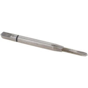BALAX Spiral Point Tap: #2-56 UNC, 2 Flutes, Plug Chamfer, Powdered Metal HSS, Bright/Uncoated Coated 30003-000