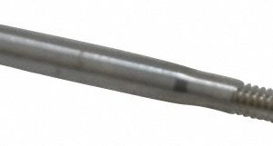 BALAX Spiral Point Tap: #4-40 UNC, 3 Flutes, Plug Chamfer, Powdered Metal HSS, Bright/Uncoated Coated 30023-000
