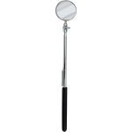 ULLMAN DEVICES Inspection Mirror: Round, Glass Mirror, Vinyl Handle E-2