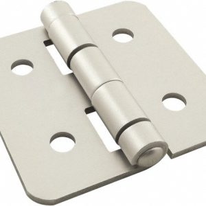 80/20 INC. Aluminum Door Hinge: 3" Wide, 4 Mounting Holes 40-2085