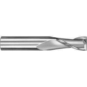 SGS Square End Mill: 9/32" Dia, 3/4" LOC, 2 Flute, Solid Carbide 30335