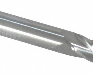 SGS Square End Mill: 5/16" Dia, 13/16" LOC, 4 Flute, Solid Carbide 30139