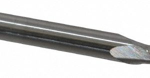 SGS Square End Mill: 5/32" Dia, 1/2" LOC, 3 Flute, Solid Carbide 30519
