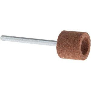 NORTON Mounted Point: 1/2" Thick, 1/8" Shank Dia, B131, Medium Fine 61463624477