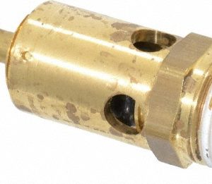 CONRADER ASME Safety Relief Valve: 1/2" Inlet, 358 CFM, 200 Max psi SRV390-200