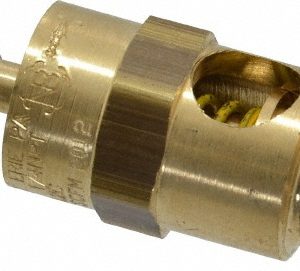 CONRADER ASME Safety Relief Valve: 1/4" Inlet, 61 CFM, 60 Max psi SRV25-60