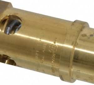 CONRADER ASME Safety Relief Valve: 1" Inlet, 1,244 CFM, 150 Max psi SRV765-10-150