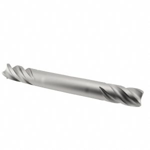 SGS Square End Mill: 5/16" Dia, 1/2" LOC, 4 Flute, Solid Carbide 31433
