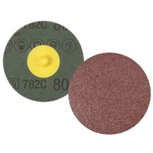 3M Fiber Disc: 3" Disc Dia, 80 Grit, Ceramic 7100100986