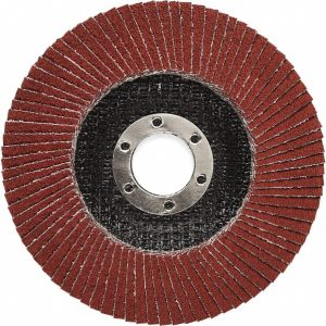 3M Flap Disc: 4-1/2" Dia, 40 Grit, Premium Ceramic Alumina, Type 27 7100104919