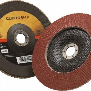 3M Flap Disc: 7/8" Hole, 40 Grit, Ceramic, Type 29 7100104885