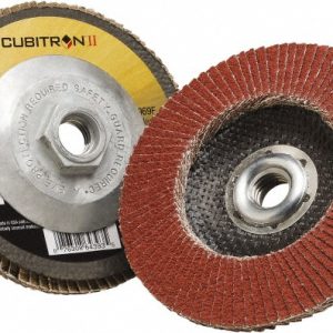 3M Flap Disc: 4" Dia, 80 Grit, Premium Ceramic Alumina, Type 29 7100104917