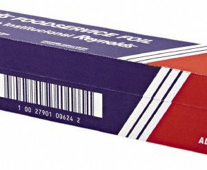 REYNOLDS Foil Wrap: 18" OAW, 500' OAL, Silver RFP624