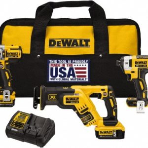 DEWALT 20.00 Volt Cordless Tool Combination Kit DCK494P2