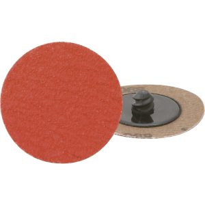 CGW ABRASIVES Quick-Change Disc: 3" Disc Dia, 40 Grit, Ceramic, Coated 59922