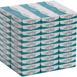 ANGEL SOFT PROFESSIONAL Angel Soft Professional Series 2-Ply Facial Tissue, Personal Size Flat Box 48550