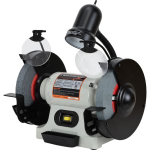 ENCO Bench Grinder: 8" Wheel Dia, 5/8" Arbor Hole Dia TDS-200CL