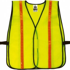 ERGODYNE High Visibility Vest: Universal, General Purpose Vest, ANSI Class Non-Certified 20080