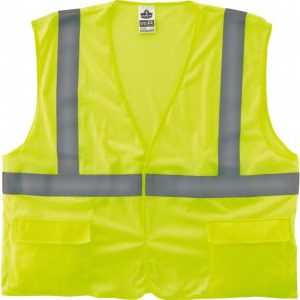 ERGODYNE High Visibility Vest: Large/X-Large 21145