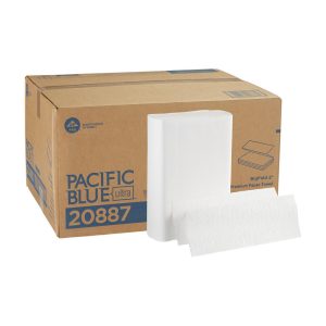 GEORGIA PACIFIC Pacific Blue Ultra Bigfold Z Premium Paper Towels, White 20887