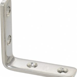 SUGATSUNE 1-13/16" Long x 1/2" Wide, 18-8 Stainless Steel, Corner Brackets SU-45/M