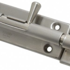 SUGATSUNE 4-3/8" Long, 1" Wide Stainless Steel Barrel Bolts BSS-90