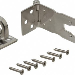 SUGATSUNE 3-15/16" Long x 1-3/8" Wide, Durable Hasp HP-100