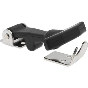 VALUE COLLECTION Hood Door Latch: 2-13/32" OAW, 1-1/8" OAH, Rubber & Steel F35MXXXSXXKT