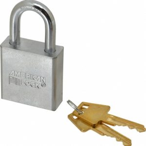 AMERICAN LOCK Padlock: Steel, Keyed Alike, 1-3/4" Wide A5200KA-37272