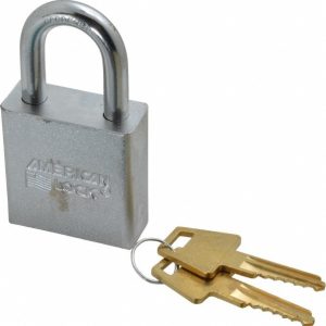 AMERICAN LOCK Padlock: Steel, Keyed Alike, 1-3/4" Wide A5200KA-24557