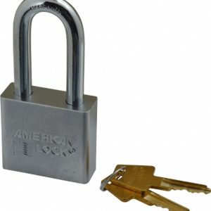 AMERICAN LOCK Padlock: Steel, Keyed Alike, 2" Wide A5261KA-36247