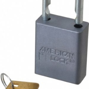 AMERICAN LOCK Padlock: Aluminum, Keyed Different, 1-1/2" Wide A30