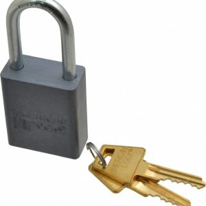 AMERICAN LOCK Padlock: Aluminum, Keyed Alike, 1-1/2" Wide A31KA-54675