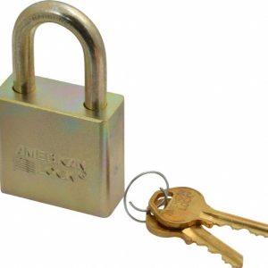 AMERICAN LOCK Padlock: Steel, Keyed Different, 1-3/4" Wide A5200GLN