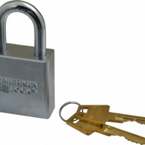 AMERICAN LOCK Padlock: Steel, Keyed Different, 1-3/4" Wide A6200