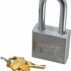 AMERICAN LOCK Padlock: Steel, Keyed Different, 2" Wide A51