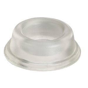 BUMPER SPECIALTIES 1.81" Wide x 0.6" High, Self Adhesive Polyurethane Bumpers BS30CL01X01AP