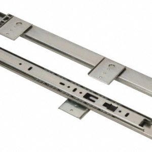 KNAPE & VOGT 16" Slide Length, Chrome Variable-Height Keyboard Slide 8150P 16