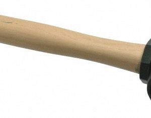 GARLAND Non-Marring Hammer: 40 oz, 1-3/4" Face Dia, Malleable Iron Head 35003