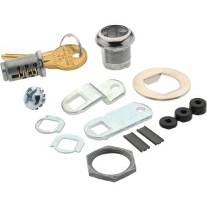 NATIONAL CABINET LOCK 5/16" Max Thickness, Standard Cam Lock MFW23058-KD-SS