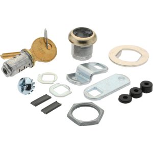 NATIONAL CABINET LOCK 5/16" Max Thickness, Standard Cam Lock MFW23058-217-PB