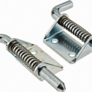 GUDEN Spring Loaded Latch Hinge: 1.12" Wide, 0.125" Thick Z-07161