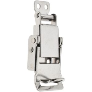 VALUE COLLECTION Padlockable Door Latch: 1.13" OAW, Stainless Steel, Polished Finish CA3530SSNF144/S